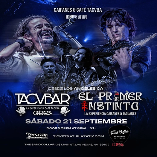 Caifanes & Café Tacvba Tributos en vivo - Plaza Hotel and Casino