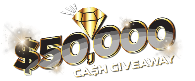 $50,000 Cash Giveaway