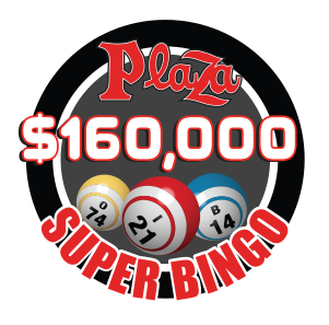 $160,000 Super Bingo Logo